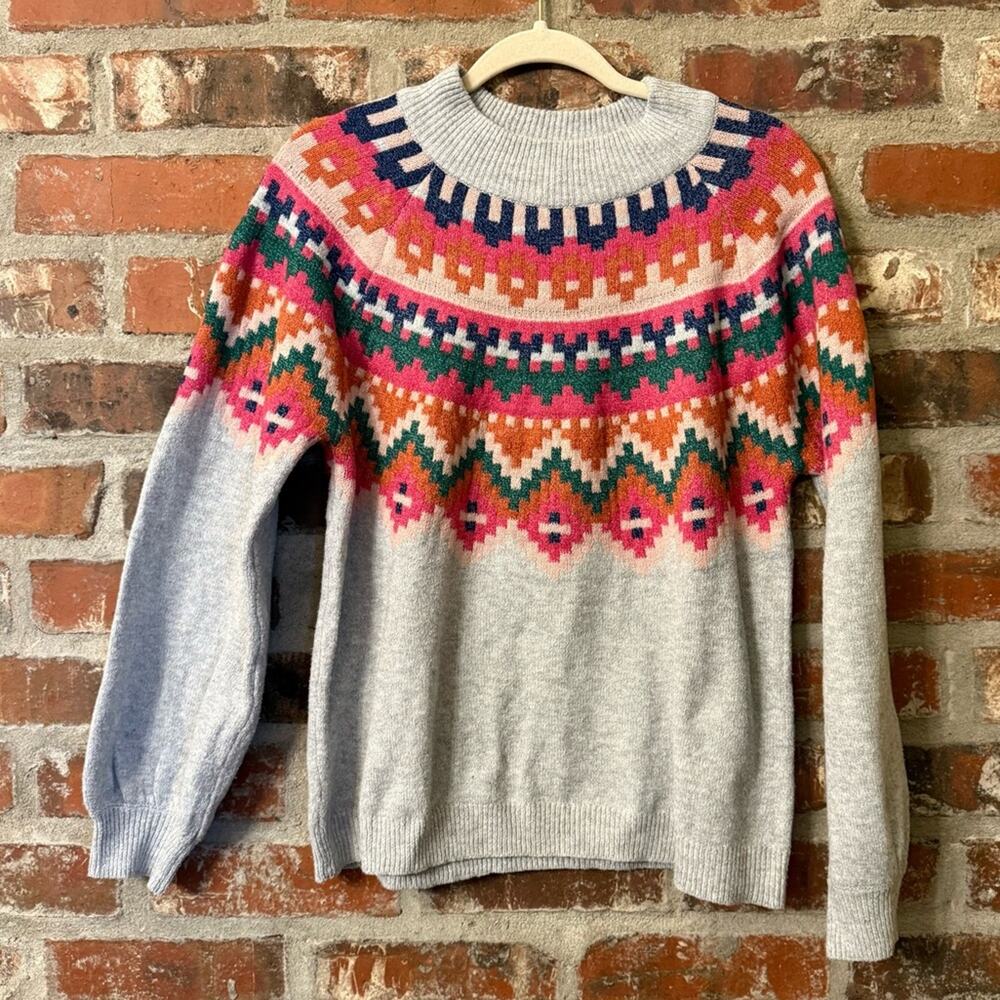 S27 - Maurices Multicolor Fair Isle Women's Sweater